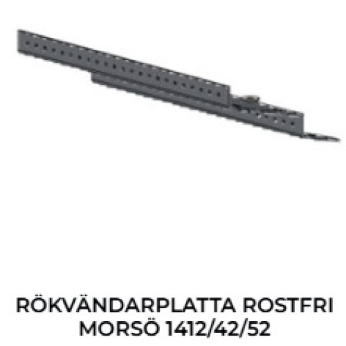 Rökvändarplatta Rostfri Morsö 1412/42/52 Rökvändarplatta Rostfri Morsö 1412/42/52